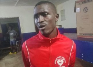 Police incarcerates local Liberian football player for murdering his girlfriend