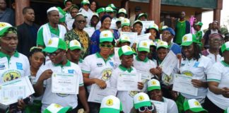 Promoting safety and health…women complete Eco stove training supported by EPA and UNDP  Eco stove