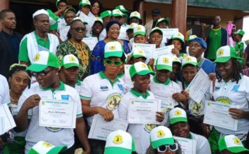 Promoting safety and health…women complete Eco stove training supported by EPA and UNDP Eco stove
