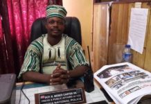 Liberian police spokesman suspended over comment on Independence Day protest Moses Carter