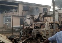 Chairman of former Liberia ruling party home burnt; arson suspected Rev. Luther Tarpeh home