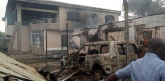 Chairman of former Liberia ruling party home burnt; arson suspected  Rev. Luther Tarpeh home