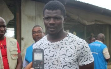 How former Ivorian refugee become largest supplier of fresh eggs in south-eastern Liberia Daoda Kone