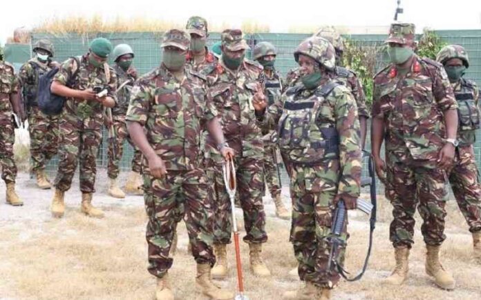 Kenyan troops to DRC