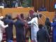 Senegalese parliamentarians exchange punches, insults and throw chairs in session Senegalese Lawmakers