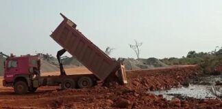 Chinese Road Construction firm Apologizes for destruction of Wetland ast International backfilling in Mashall