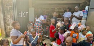 Brown’s Foundation fetes underprivileged Children with foods, clothes, others