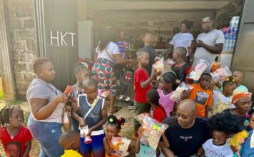 Brown’s Foundation fetes underprivileged Children with foods, clothes, others