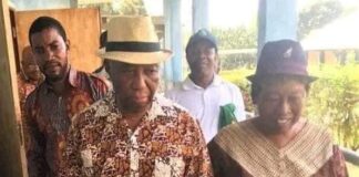 Liberia’s former Vice President Boakai leaves hospital after “medical observation” Bakai and Wife