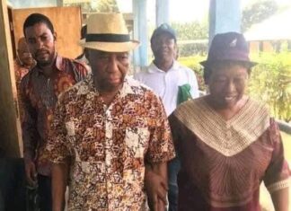 Liberia’s former Vice President Boakai leaves hospital after “medical observation” Bakai and Wife