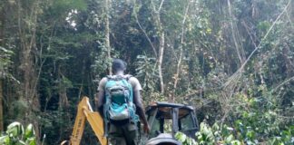 JPN Liberia uncovers Major encroachment on the Gola Forest National Park by Youssef Diamond Mining Company Youssef Diamond Mining Company