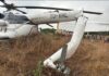 Ivorian government officials  escape death after Emergency  helicopter landing Ivorian Military Plane