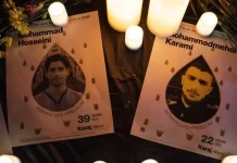 Iran protesters march in several cities in mourning for executed men Iran protest