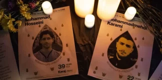 Iran protesters march in several cities in mourning for executed men Iran protest