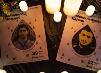 Iran protesters march in several cities in mourning for executed men Iran protest