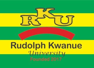 Rudolph Kwanue University to be Launched in May 2023 Prof. Dr. Rudolph Q. Kwanue University logo