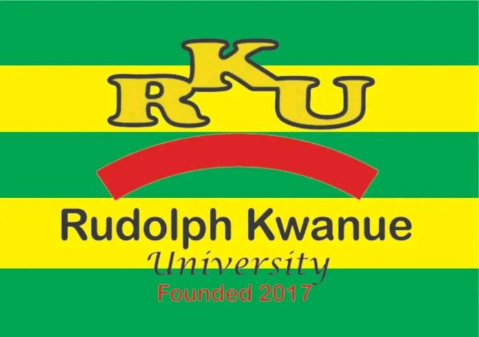 Prof. Dr. Rudolph Q. Kwanue University logo