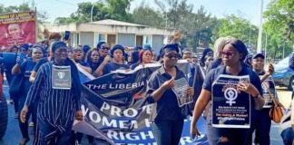 Amid mysterious deaths; Liberian Women demand an immediate end to violence Liberian women on violence