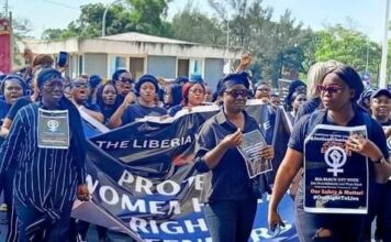 Amid mysterious deaths; Liberian Women demand an immediate end to violence Liberian women on violence
