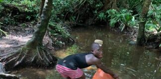 How Korjahyee Community in Sinoe risking outbreak of waterborne disease