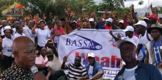 Grand Bassa divided over 2023 elections support Bass officials support Weah