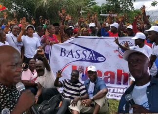 Grand Bassa divided over 2023 elections support Bass officials support Weah