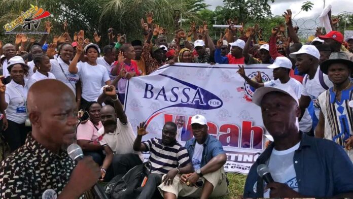 Bass officials support Weah