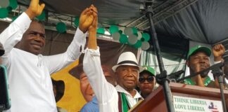 Mixed reactions as  Boakai names running mate to challenge Weah-Howard Ticket Boakai-Koung