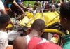Weah suspends campaign after death of auxiliary members in terrible car crash Accident in Gbarnga Liberia
