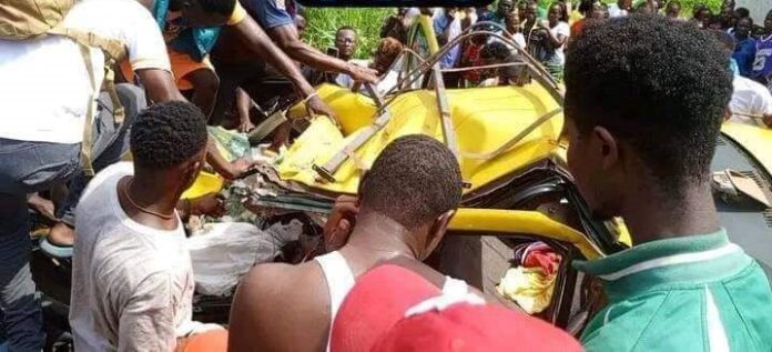 Accident in Gbarnga Liberia
