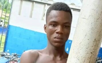 Police arrests 22-year-old murder suspect in Bong County James Cole, murder suspect