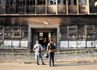 Fresh search for fire victims in South Africa South Africa fire victims