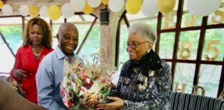 Former VP Boakai Extends Olive Branch: Presents Gift to  Former President Sirleaf on Her 85th Birthday