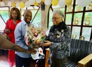 Former VP Boakai Extends Olive Branch: Presents Gift to Former President Sirleaf on Her 85th Birthday
