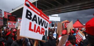 Ghanaians protesters turn anger on central bank Ghana Protests over economy