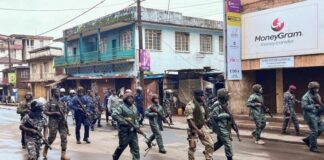 Sierra Leone’s information Minister says prison breaks were co-ordinated Wilberforce-barracks Sierra Leone