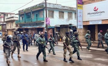 Sierra Leone’s information Minister says prison breaks were co-ordinated Wilberforce-barracks Sierra Leone