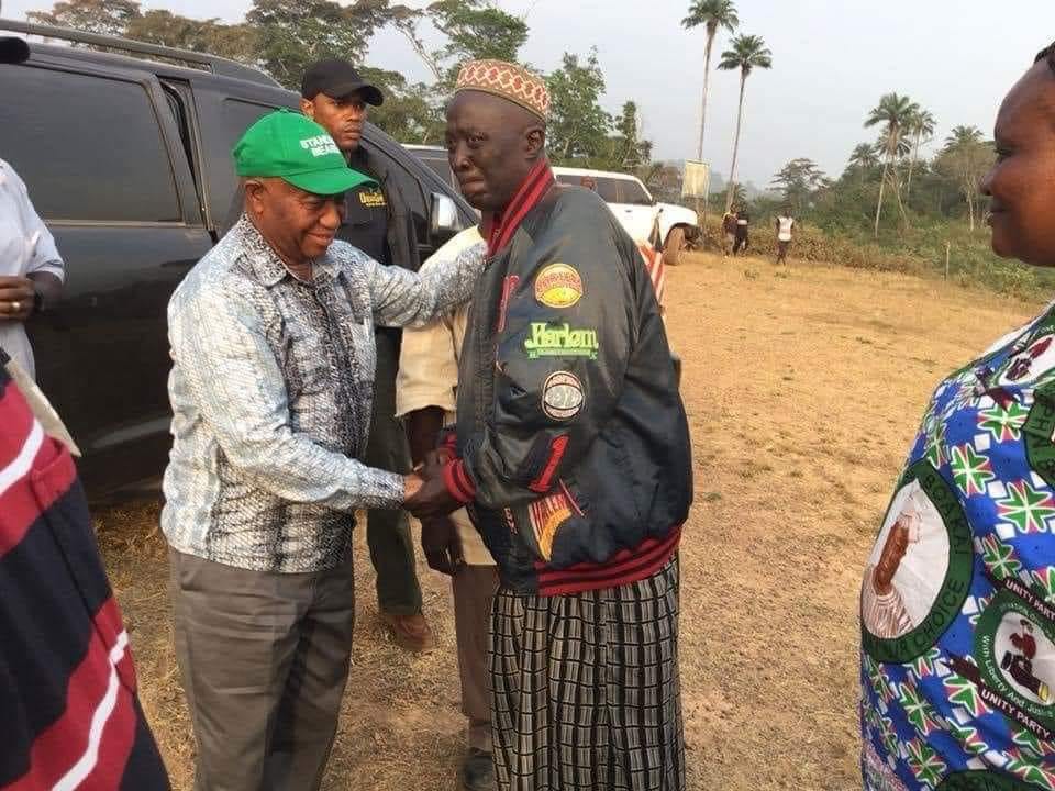 Boakai and Chief Musa Kamara