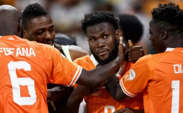 Ivory Coast eliminates reigning champions Senegal in penalty shootout
