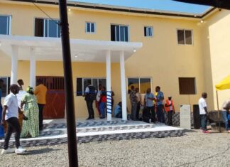 Liberia Refugee and Repatriation Commission Inaugurates State-of-the-Art Headquarters Funded by UNHCR LRRRC newly constructed headquarters buiding in Tarr Town, Monrovia