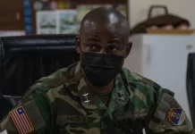 Liberia’s Defense boss steps down over army Wives’ protest