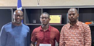 Young activist Keita advocates for the Youth Service Program Bill Kieta