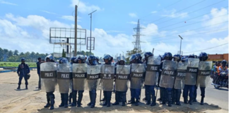 Tensions: Police Deploy Riot Units in Monrovia Amid Planned Protests