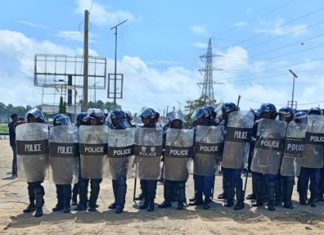 Tensions: Police Deploy Riot Units in Monrovia Amid Planned Protests