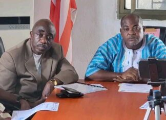 Former Gbarpolu County Senator Theodore Momo takes over National Bureau of Concessions as Acting Director Theordore Momo and Atty Edwin Dennis