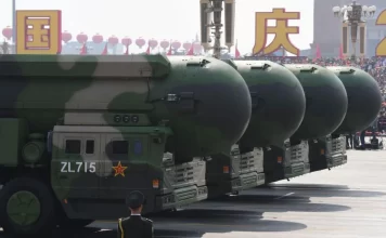 China tests long-range missile into sea