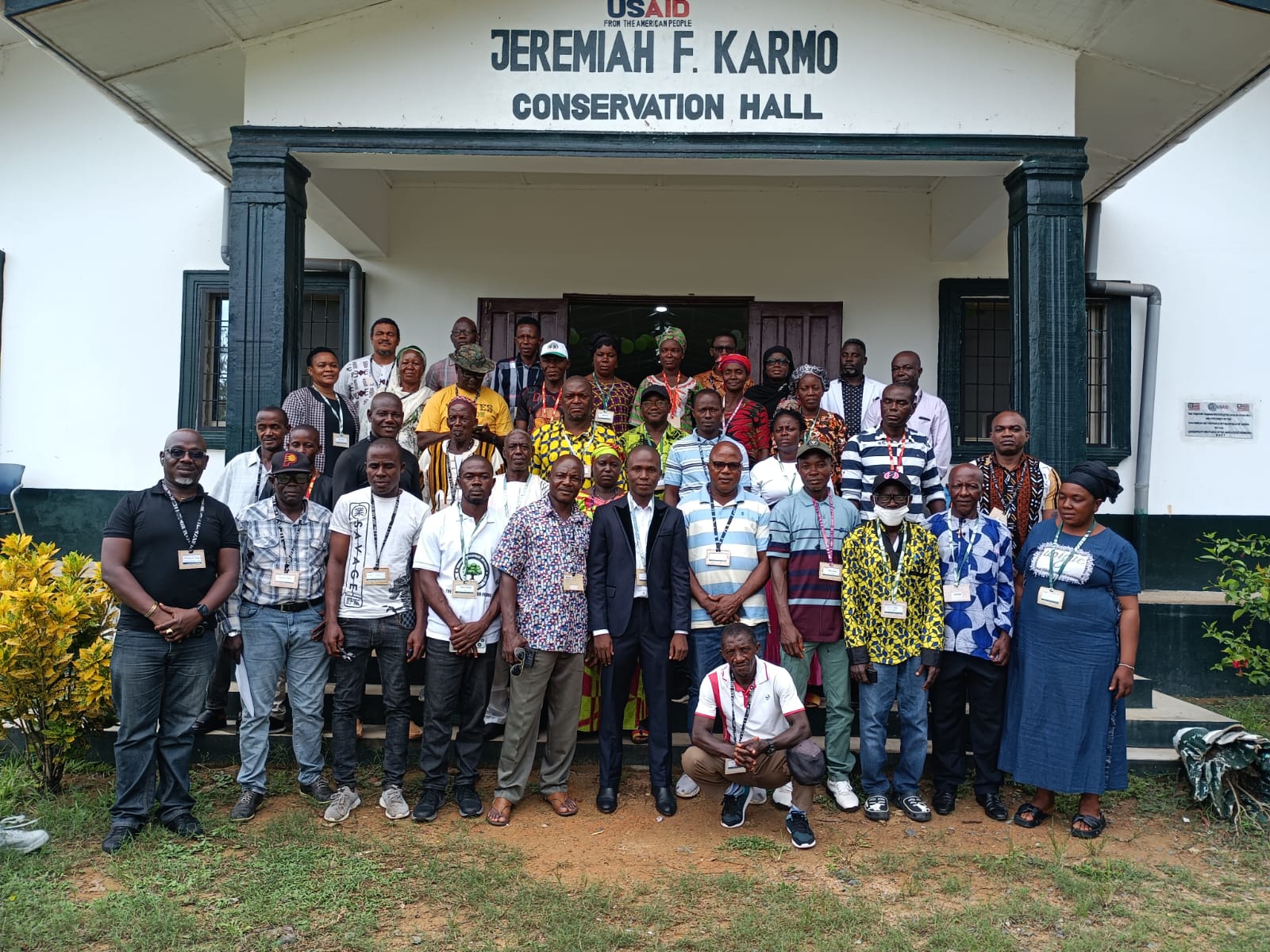 Participants at Forestry Training Institute