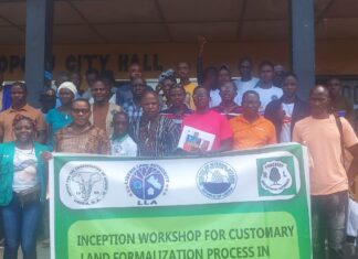 SCNL and LLA initiate the Customary Land Formalization process in Gbarpolu County, three clans to benefit SCNL project inception