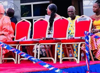 Justices of the Supreme Court of Liberia boycott President Boakai’s annual address without providing a reason Empty seat of judiciary