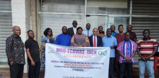 Mano River Union  to establish Transboundary Water Basins Management office MRU Transboundary water Management